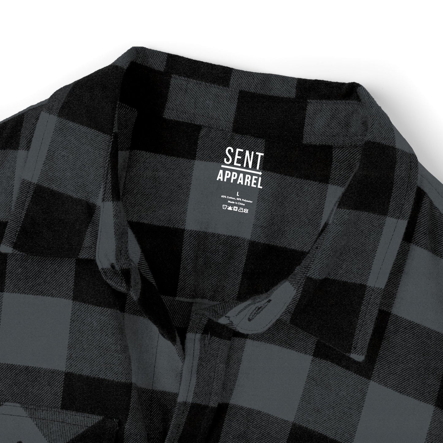 Unisex Flannel Shirt - 'I Have Good News' Cozy Plaid Shirt